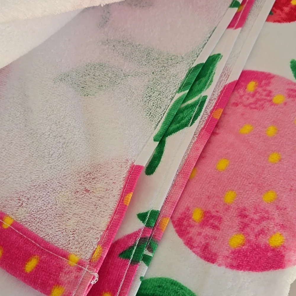 Strawberry Beach Towel Deborah Connolly Designs New With Tags